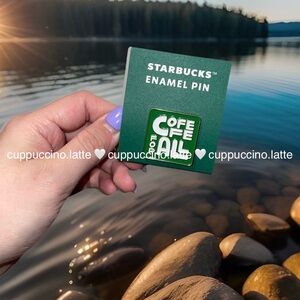 NEW💚Starbucks 2026 Spring ‘Coffee For All’ Enamel Collector Limited Edition Pin
